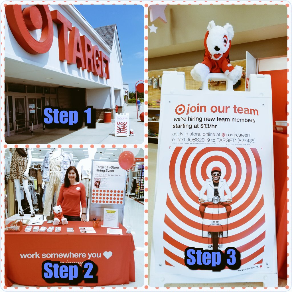 TargetCher's tweet image. Wanna head #BacktoCollege w/ some extra cash from an awesome job at an awesome place w/ some awesome people? Awesome! Step 1: Find this awesome place. Step 2: Find this awesome person. Step 3: Get yourself an awesome job. 😀 Easy. #worksomewhereyoulove  #careers #hiring #T0634