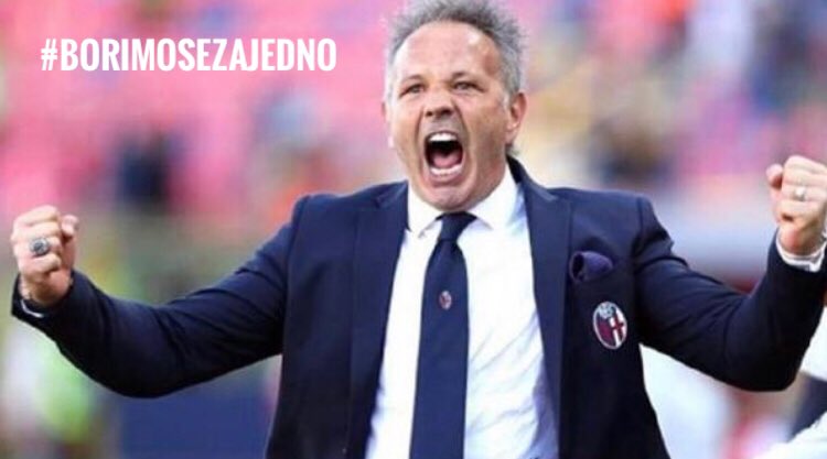 #borimosezajedno svi smo uz @mihajlovic_news <a href="/MrMihajlovic/">Sinisa Mihajlovic</a> ‼️ nasa zajednicka utakmica - pobedicemo‼️ #borimosezajedno