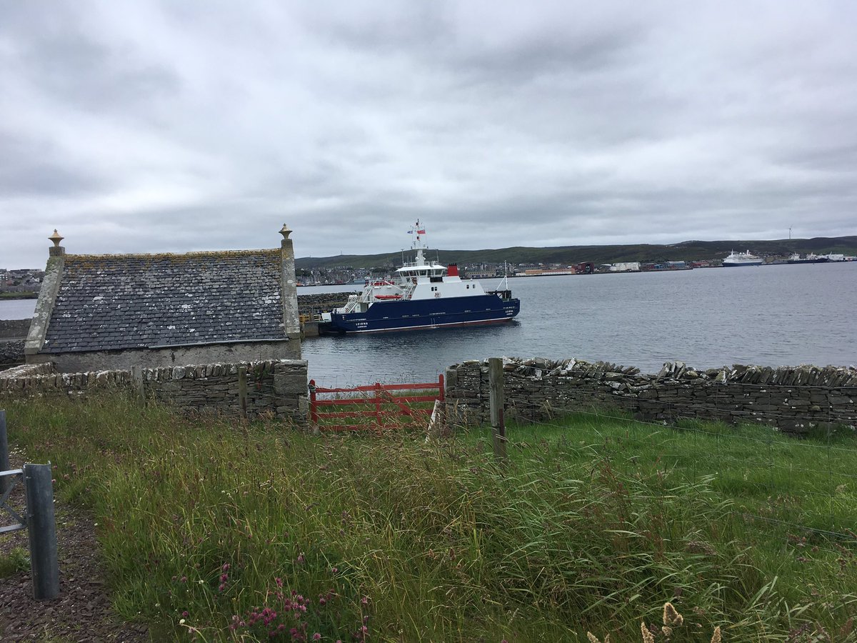 Well I did my slowest ever parkrun. And the most northerly.  Bressay. Shetland.