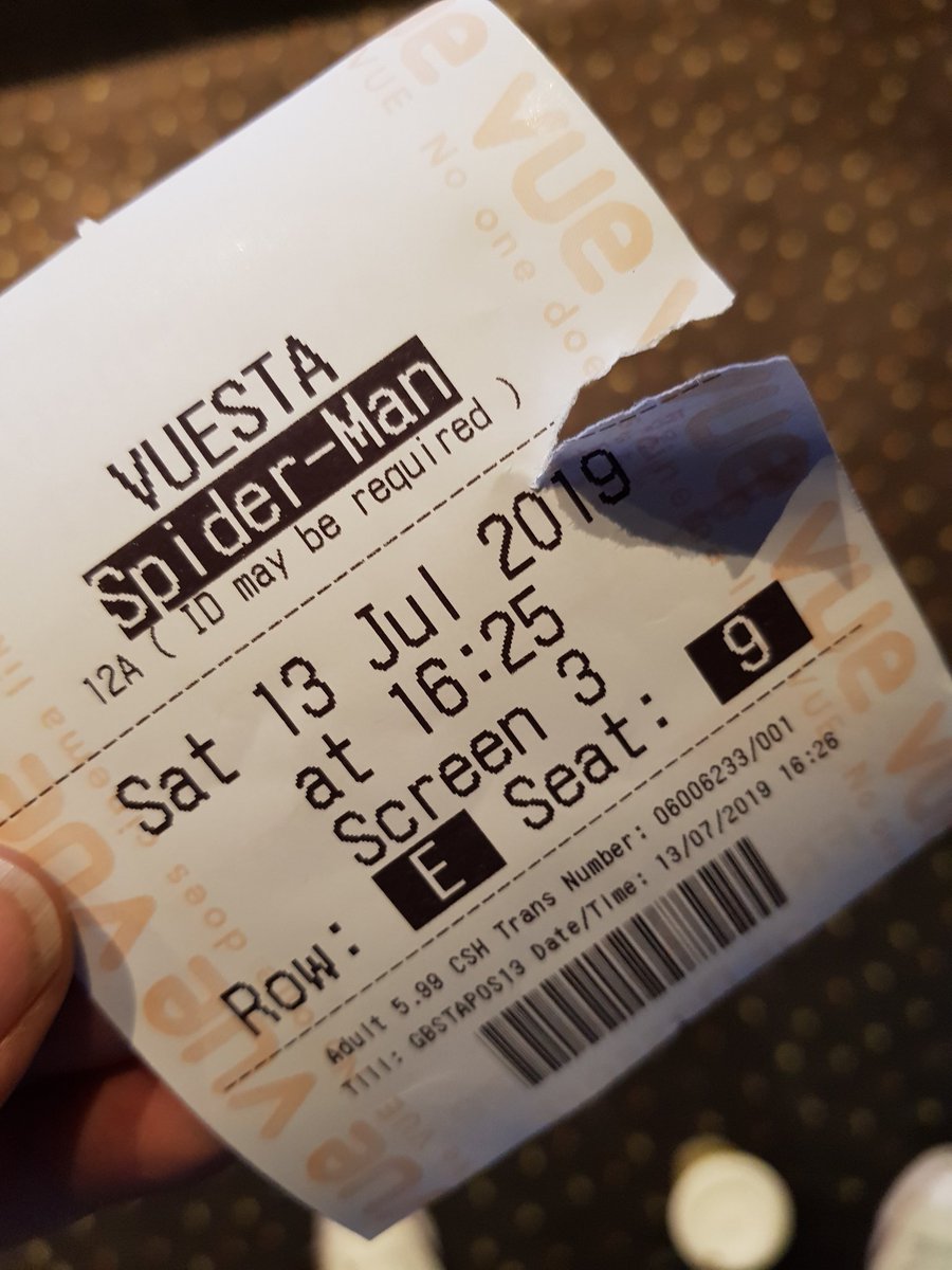 mistermarkjones's tweet photo. Phew. I have passed the cinema's rigorous security measures. 
#tinytear #littlerip #everycinemaeverywhere https://t.co/M2BYL9cNh3