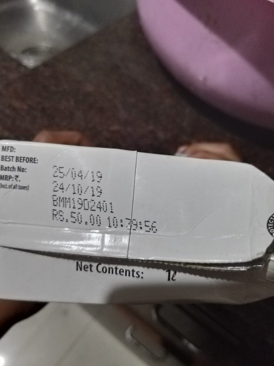 Vidya_raman's tweet photo. @Gowardhan_IN  i have been consuming go buttermilk for a long time now .shocked to find this in the tetrapack..scary... https://t.co/VHFSAEY5PI