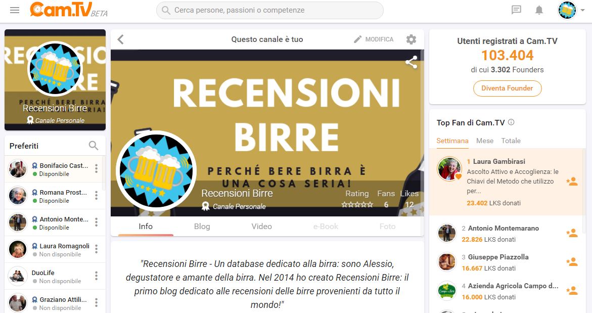 Segui il nostro canale su <a href="/CamTVofficial/">CamTV</a>, il primo #SocialNetwork, tutto italiano, che premia gli utenti e i loro contenuti di valore grazie ai like 👍
✅ Iscriviti a questo link ➡️ ctv.im/D1B3B1
✅ Segui il nostro canale
✅ Metti like alle recensioni
#birra #beer