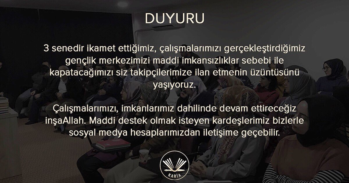 Karia Derneği tweet media