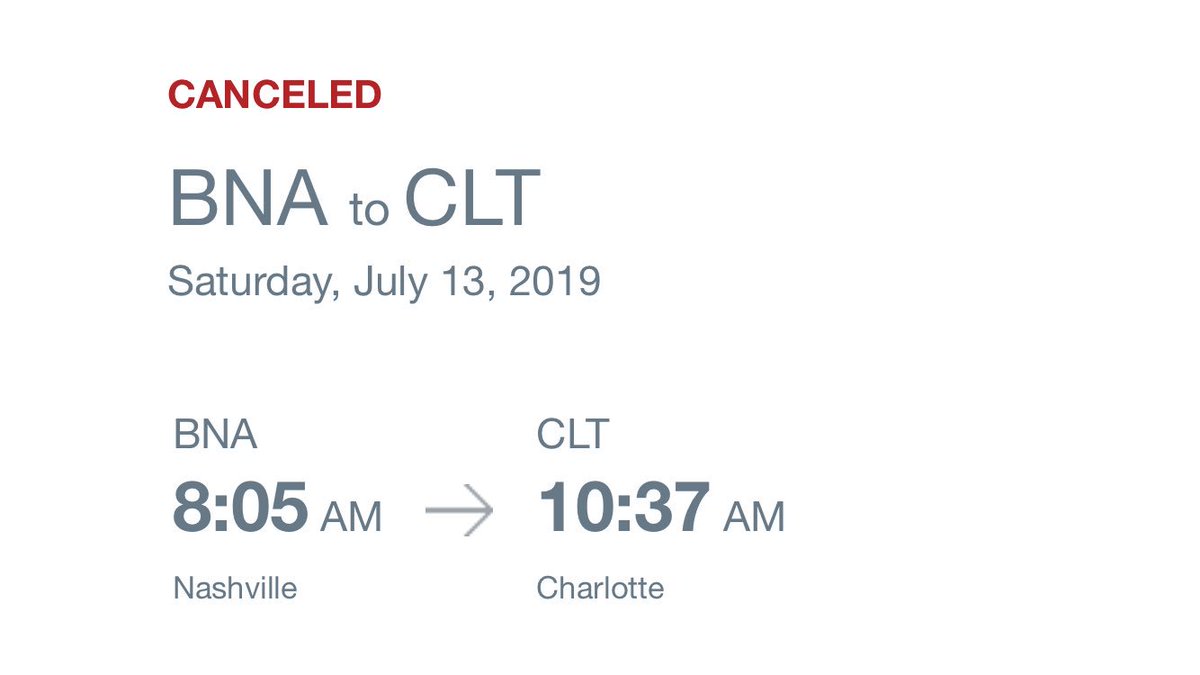 PaulVernich's tweet photo. @AmericanAir cancelled connecting flight on my wife’s birthday. Didn’t provide us any options to get to our final destination today. Had a special dinner planned with friends on the beach now ruined. Rebook won’t even put us in seats together unless we want to pay extra! https://t.co/zhMLWg3hKQ