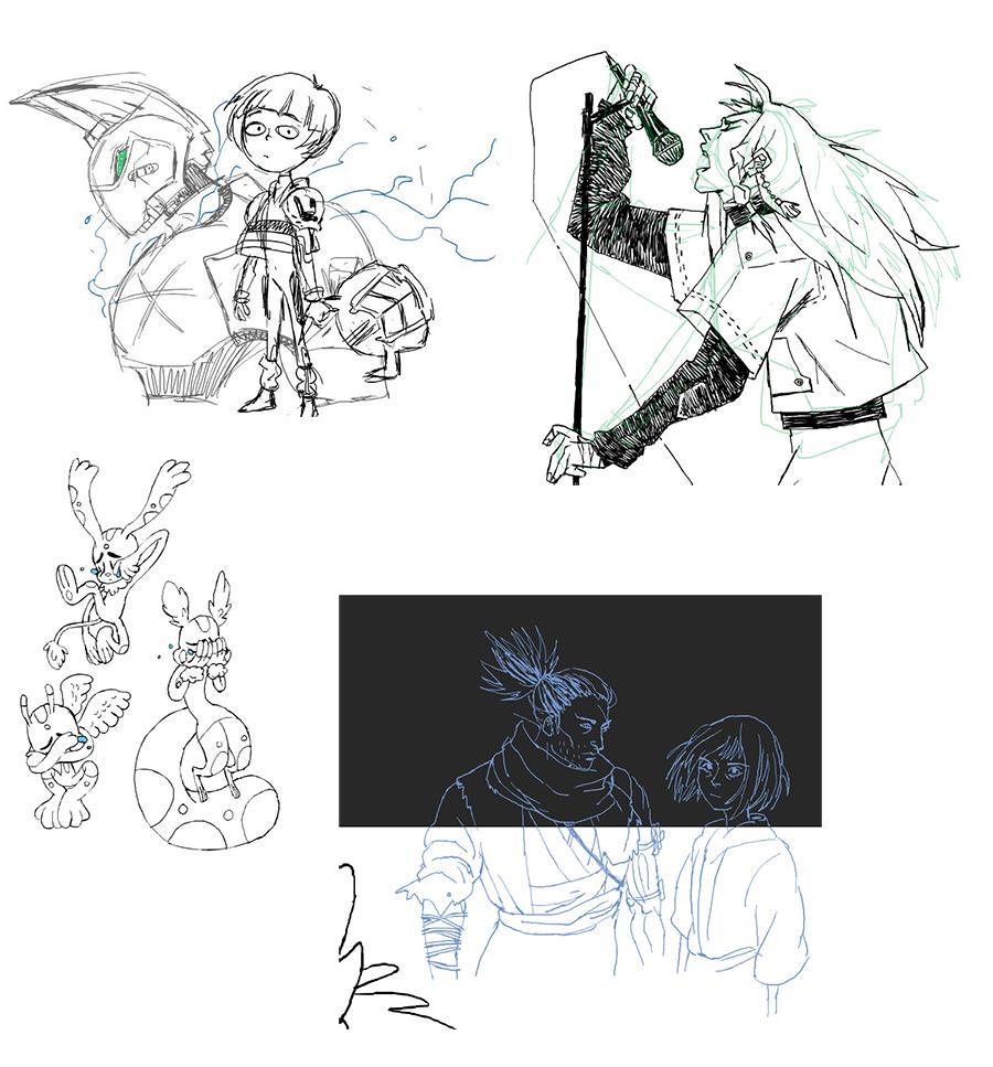 I doodle in flash a lot now so I thought I'd compile some of my favorites