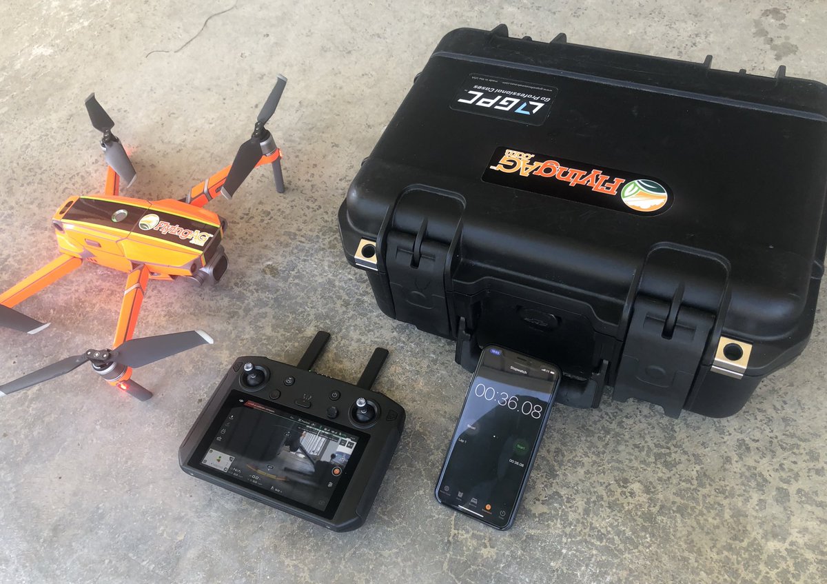 FlyingAGUAV's tweet image. Quick test of @DJIEnterprise #SmartController for @TheChadColby Very impressive 36sec startup time!