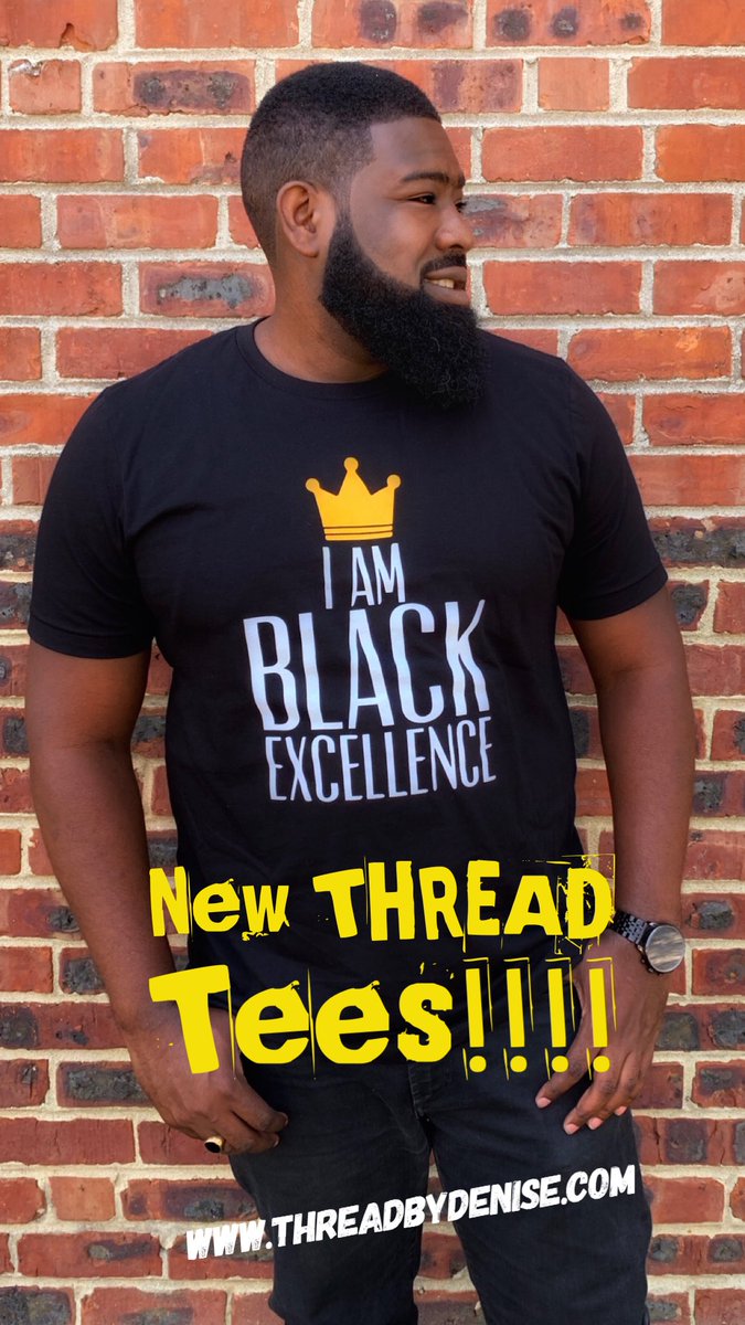threadbydenise's tweet photo. THREAD Black Exellence Tee
https://t.co/BqOck3mykn https://t.co/UxunPTsJih