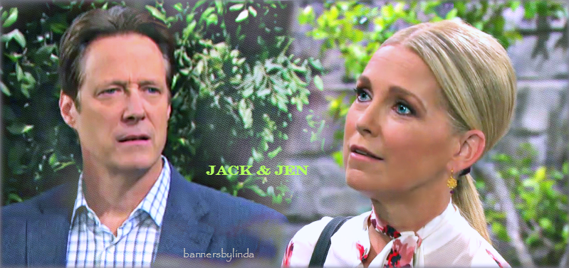 SuperCoupleGal's tweet photo. The end of the drought is near. No pain, no gain. Jack will be hit with the overwhelming, consuming, body tingling feeling of what real soulmate love feels like and how he just found it again. #JnJ #JackandJen #Days #Supercouple 07/04/19 https://t.co/70aumXlp3w
