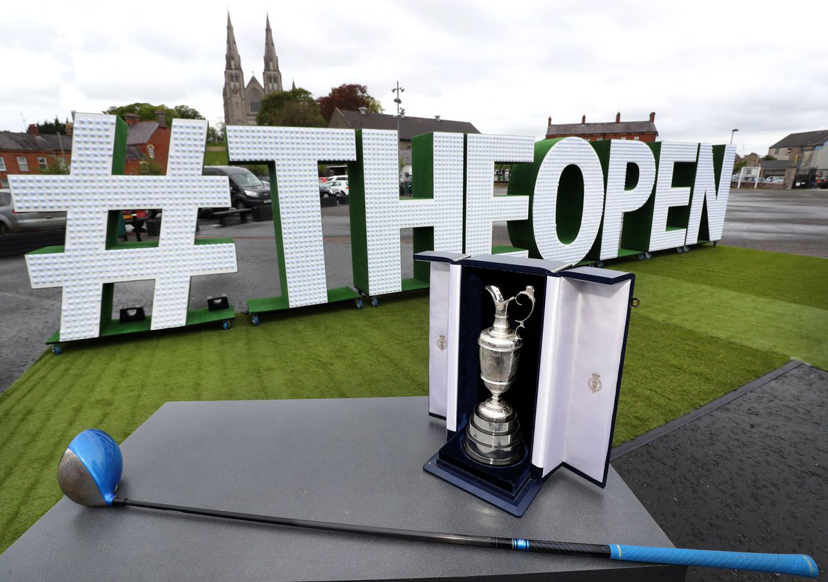 TheOpen's tweet photo. 645 School children all over Northern Ireland have been witness to the most iconic trophy in golf 🏆

Explore the Claret Jug's epic journey here 👉 https://t.co/04gwD1Sxeg ⛳️ #TheOpen https://t.co/3bYk4lNlVV