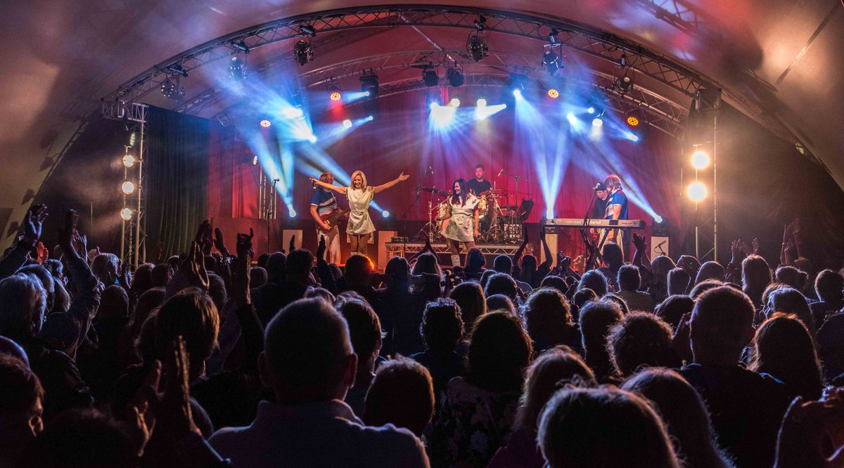 TheatrMwldan's tweet photo. Last night's #ABBAteifi revellers @CardiganCastle captured in all their glory by the wonderful Felix Cannadam Photography #AtTheCastle #Cardigan #Ceredigion https://t.co/OAalSHaTBh