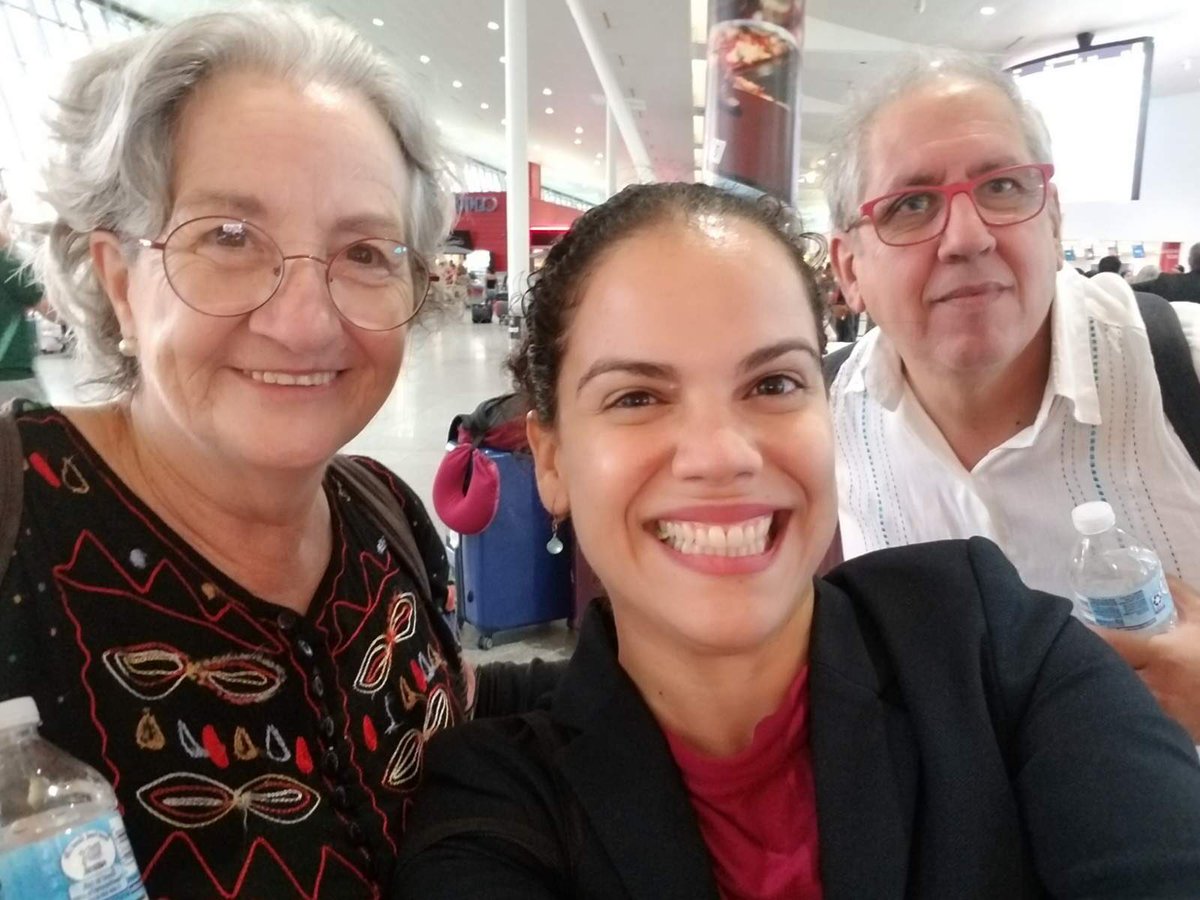 Charo Francés and Aristides Vargas from Malayerba are in town for the opening night of Octopus’s Garden!!!!