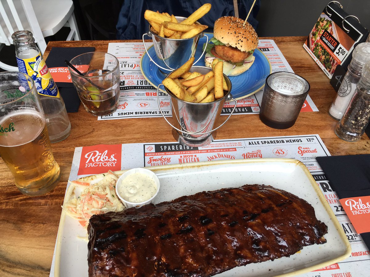 Heerlijk (geg)eten bij #ribsfactory !