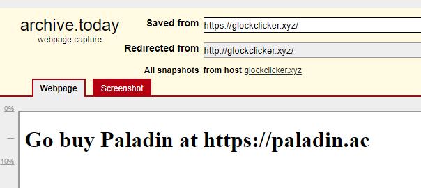 synthedev's tweet image. .@ClickerGlock Impressive website