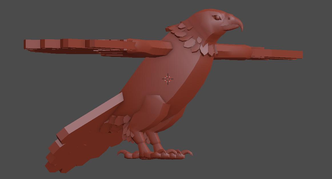 Erythia On Twitter Red Tailed Hawk Model Upcoming Bird For Avian S Destiny Roblox Robloxdev - erythia at roblox at erythiaroblox twitter