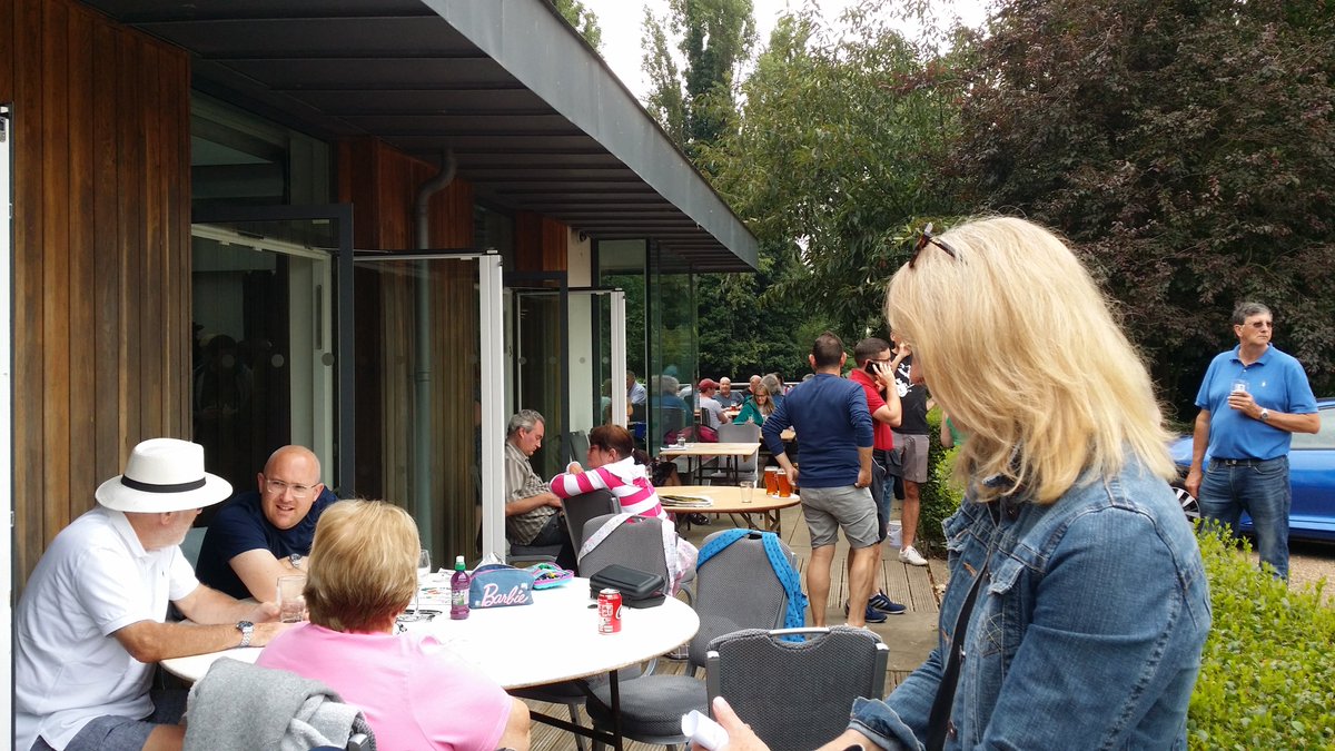 Busy Riverside Real Ale Festival - our Mayor dropped in for a glass as did the lovely bride celebrating her wedding @warepriory!  <a href="/CaveoNetwork/">Caveo Network</a> bbq doing a roaring trade &amp; Ware Ukele were amazing!  We're here till 11pm folks