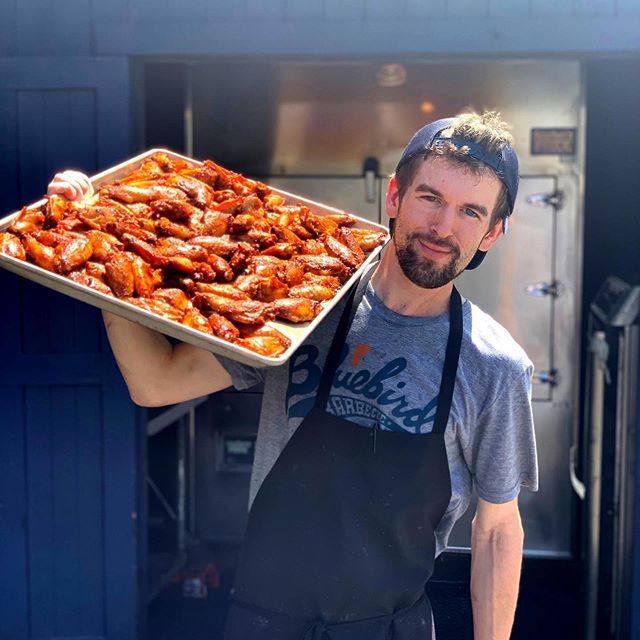 🔥Slow smoked wings! 
_
#wings #bbq #bluebirdbbq #btv #vt ift.tt/2jJMCE7