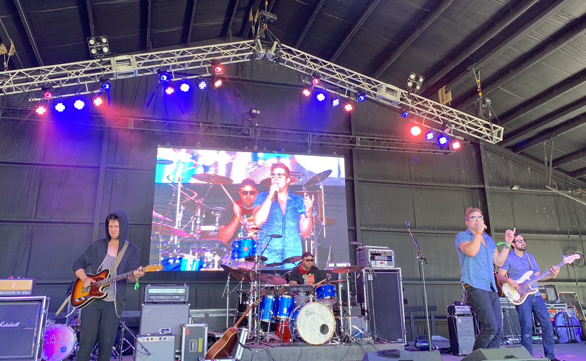countryconcert's tweet photo. Get some @rossellismusic in your life kicking off the Saturday #CountryConcert19 action now in the saloon 😎🤘🏻🎸 https://t.co/Gta8NV5WyI