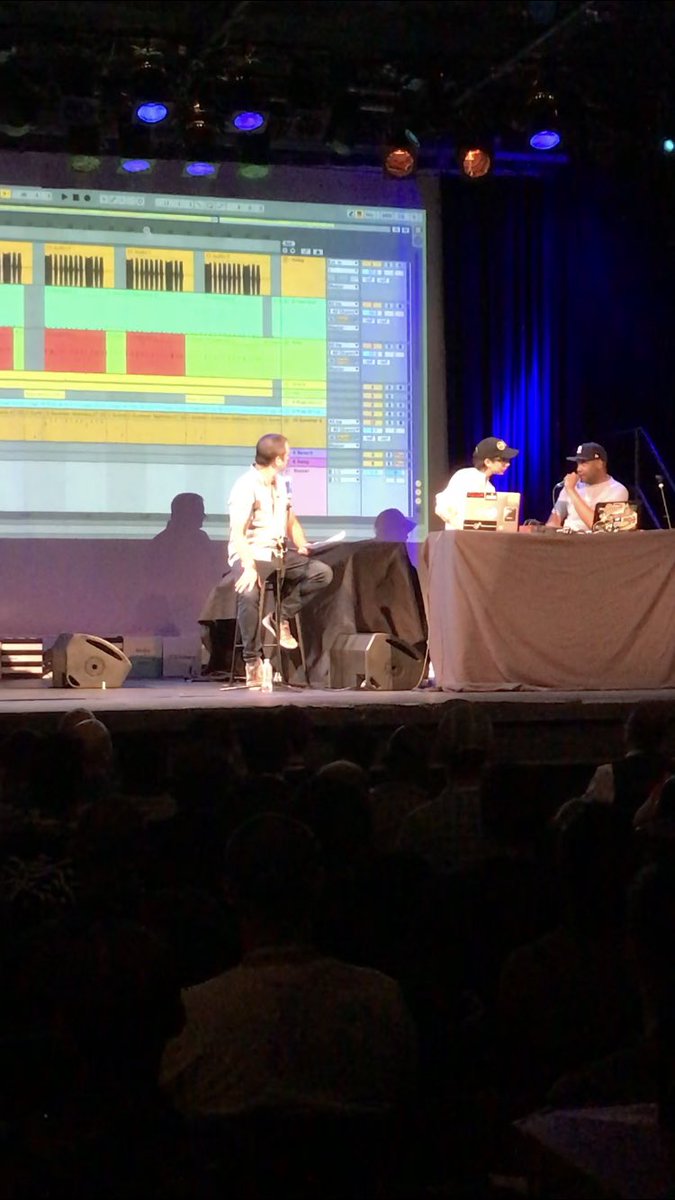 Ableton's tweet photo. Ski Beatz (@Skibeatz): “I’m totally against quantizing, I hate the grid.” #abletonspaces https://t.co/3aAx9EXudL