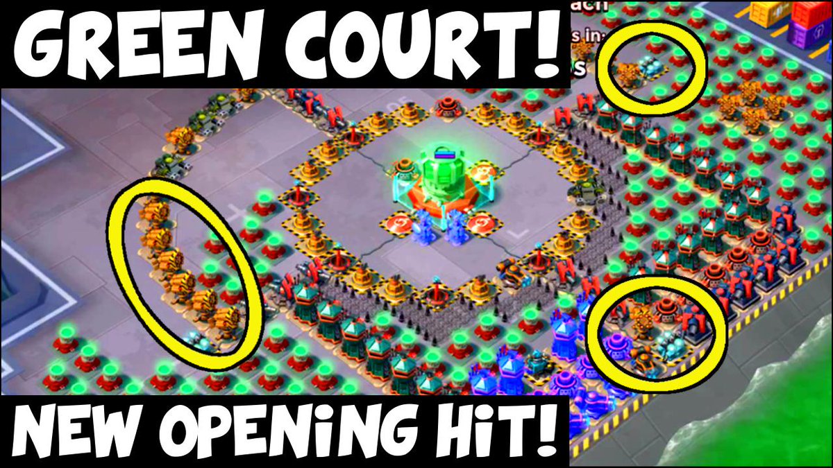 BoomFinlandia's tweet photo. Green Court: New Opening Hit! 2 Shields + 7 Rockets!
Video link: https://t.co/vHVEf3Mmwv https://t.co/QjbW8TSRdz