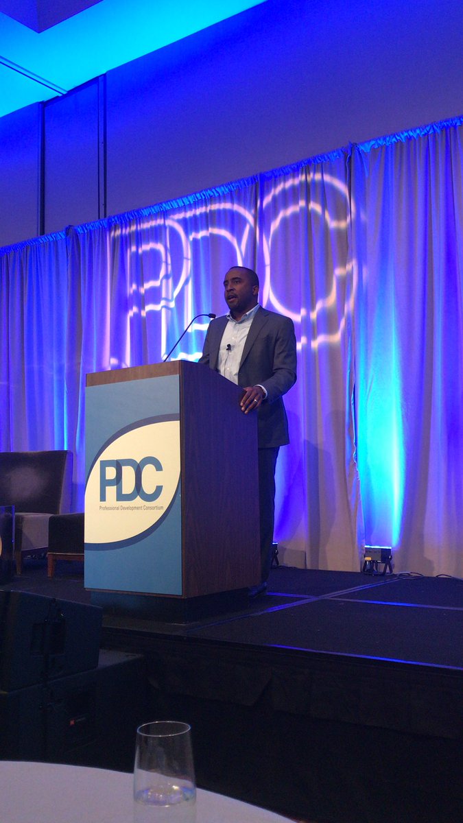 “Who are you today after you leave the 2019 PDC Summer Conference.” - Don Smith closes out the #PDCConference! Thank you all for coming!