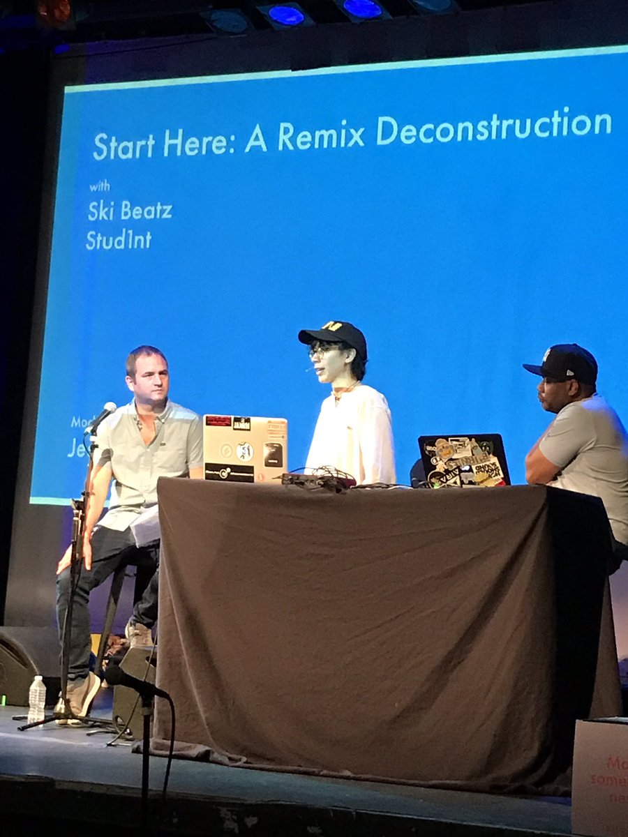 Ableton's tweet photo. Stud1nt (@stud1nt): On deleting projects: “I don’t go back to things that I don’t feel strongly about... if it doesn’t make me feel inspired, I’m not going to indulge in it.” #abletonspaces https://t.co/dniNAoRoEh