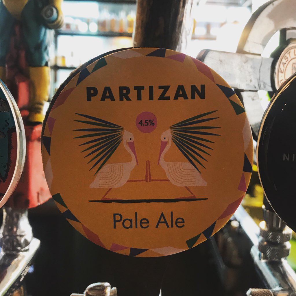 FountainandInk's tweet photo. New on draft, we’ve got @PartizanBrewing Pale Ale. Brewed locally, and made with Chinook and Ekuanot. Perfect for this summer weather, it’s dry, delicate and crisp. #beer #paleale #refreshing #hops #chinook https://t.co/vEC1nB2Shq