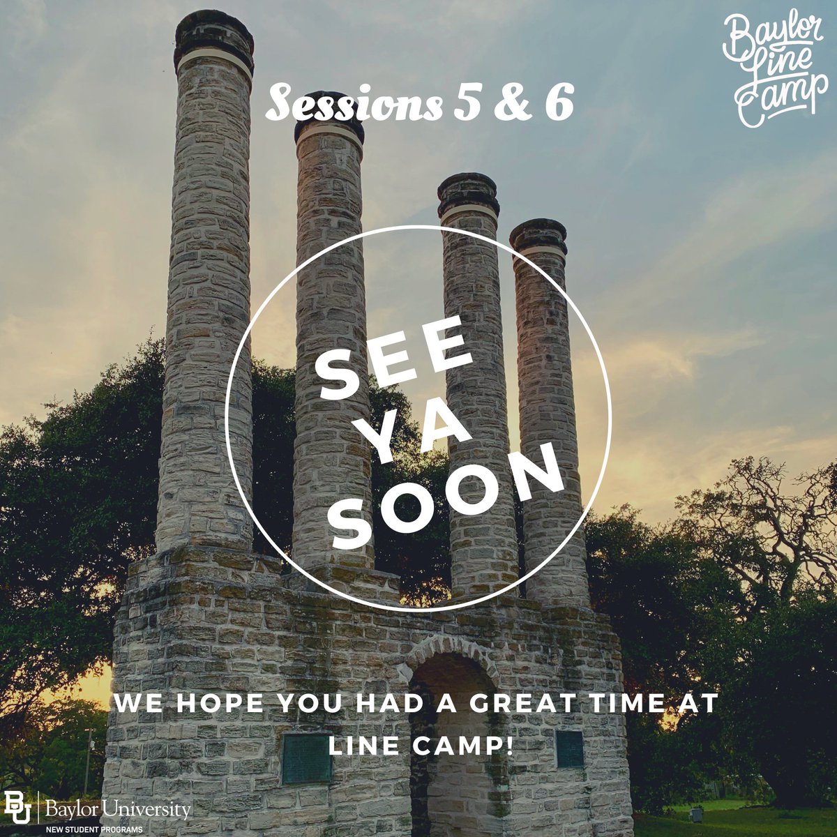BaylorNSP's tweet photo. 2 more Line Camps complete! Thanks for a great week sessions 5 & 6! See you soon for Welcome Week!
••••••••••••••••••••••••
#Sicem #BU23 #Baylor #LineCamp #BULineCamp https://t.co/4BMqOGM3BN