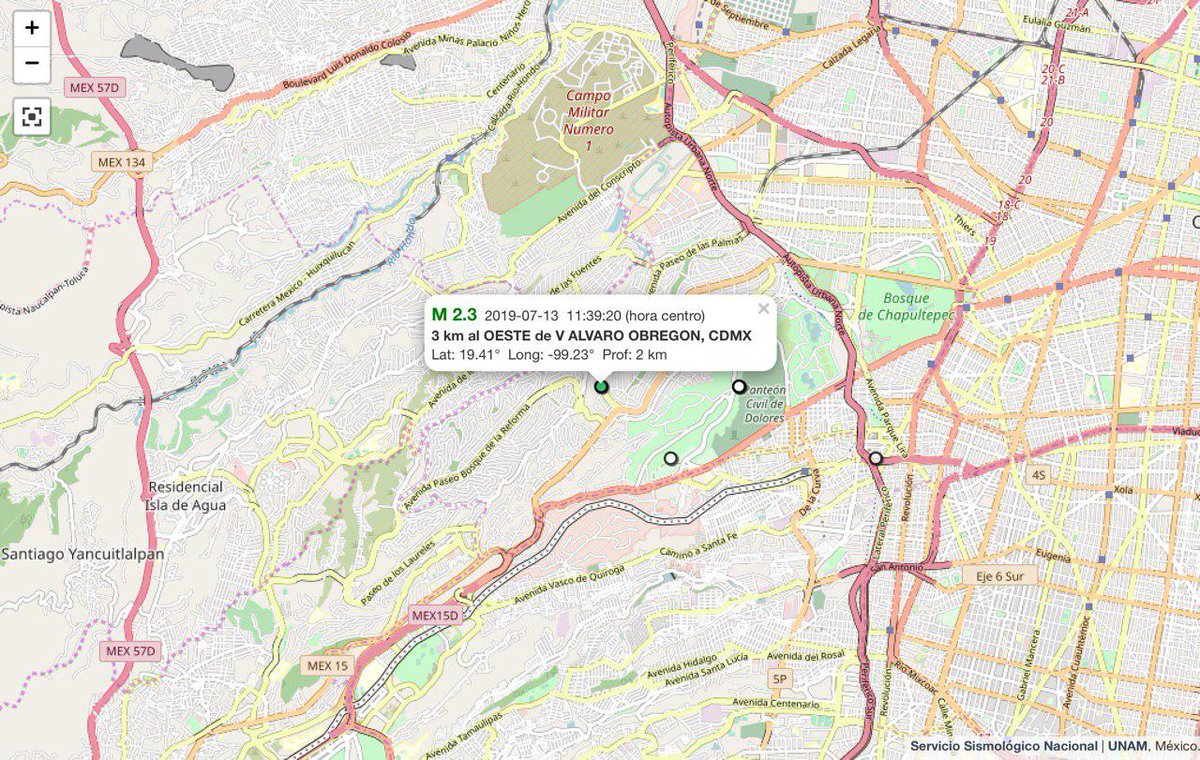 SkyAlertMx's tweet photo. Hace pocos minutos (11:39 h) se registró el sexto #SismoCDMX; tuvo una magnitud de 2.3 al poniente de la capital.

Por qué ocurren y por qué NO se alertan  👉https://t.co/nK5qN12xir https://t.co/b6jYECp9vy