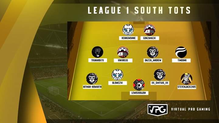 felications à nos 2joueurs gonzama et vln11reus pour leur présence dans l équipe de la saison <a href="/VPGL1S/">RXBAR League 1 South</a> rendez vous sur FIFA 20 en @VPGChampSouth