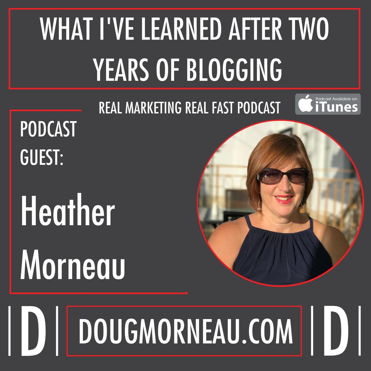 DougMorneau's tweet photo. I think one of the biggest blogging myths is the fact that some people think that you need to have an entire novel in your mind and you need to sit down and write pages upon pages. Heather Morneau @Q4Fit #RMRF @realmarketingrf #blog #blogging #seo https://t.co/m72cRb8Qvl https://t.co/J15MocgWHr