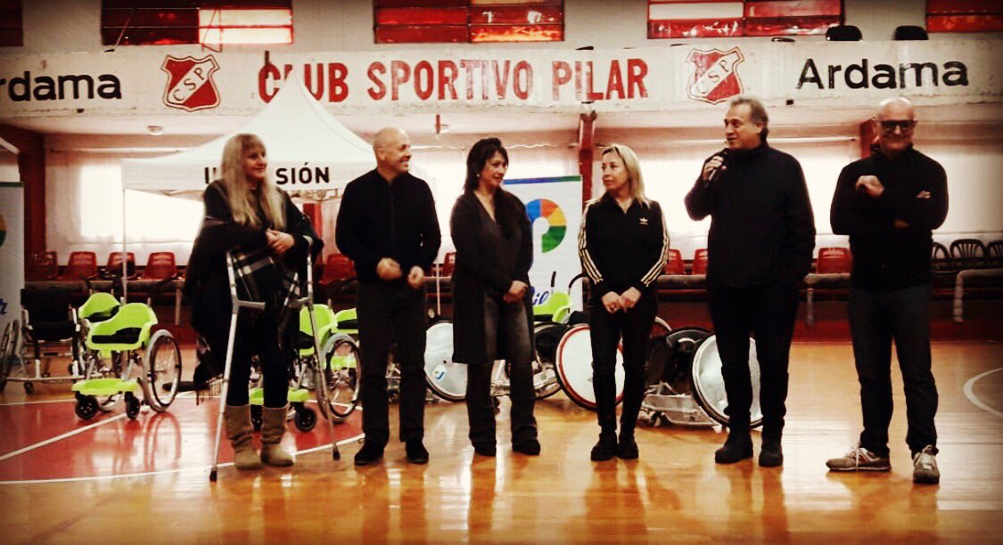 Solidaridad, Deportes Adaptados y Empatía. Van a cambiar el Mundo. ⁦<a href="/NicoDucote/">Nico Ducoté</a>⁩ ⁦<a href="/luchyravina/">Luchy Ravina</a>⁩ ⁦@andiscapacidad⁩ ⁦<a href="/DeportesAR/">Deportes Argentina</a>⁩