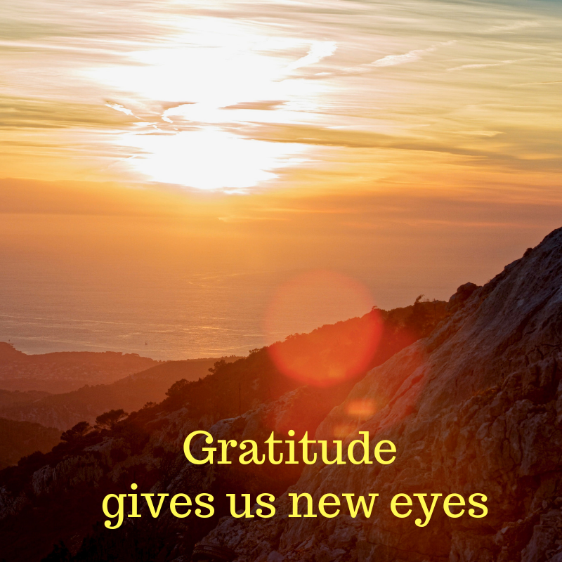 Focolare_org's tweet photo. #ThoughtOfTheDay 7/14/2019 | Gratitude gives us new eyes https://t.co/XxzVrlt4qh