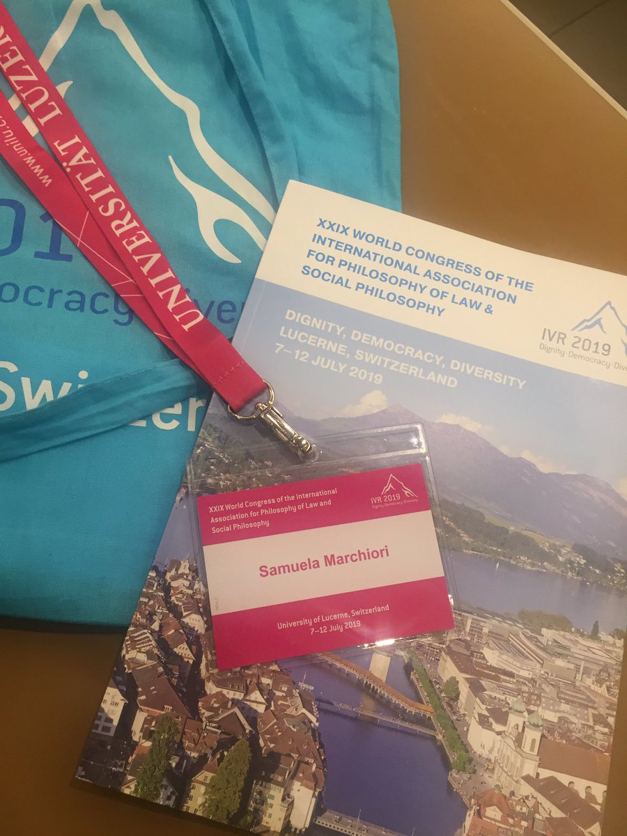 thecaffeinegal's tweet photo. XXIX IVR World Congress 2019 - Lucerne, Switzerland.
Discussing the paper prof. Sommaggio and I coauthored on a new approach to moral dilemmas in the AI era in the AI &amp; (New) Technologies working group.
@2019Ivr https://t.co/SvzJTUC9Zw