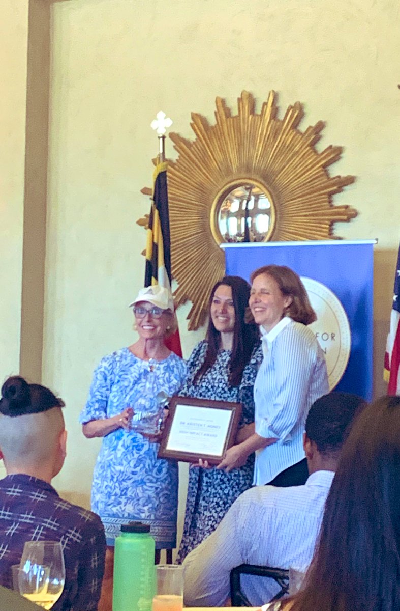thinkofcharli's tweet photo. So proud to see friend and woman extraordinaire @khoney receive recognition from @InstituteForEdu today for her work in Data Science and all things coalition building for better #tech in govt! You’re the real deal, lady! ❤️💪🏼🙌🏼#CivicTechService #womenintech https://t.co/rn1W8CgQai