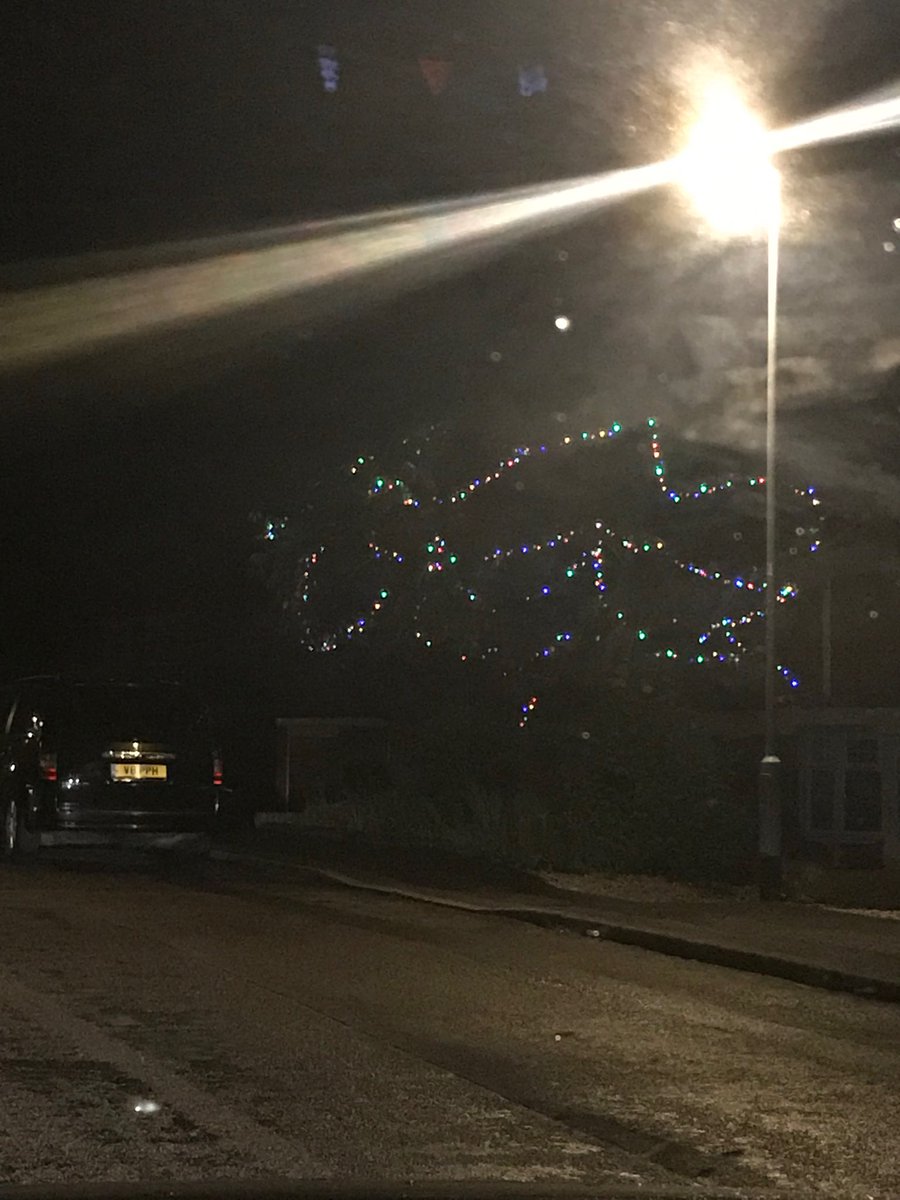 stuartcyclework's tweet image. Just passed this in Notts... First Xmas tree of the year... thought you would give it at least another month 🥴🎄🎄🎄🎄🎄