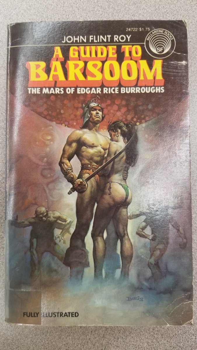 FriendsofMerril's tweet photo. Are you a fan or scholar of John Carter of Mars? Of Edgar Rice Burroughs in general? Then you might want to swing by the Merril Collection to look at A GUIDE TO BARSOOM, an illustrated guide to Edgar Rice Burroughs' fabled Mars. https://t.co/V8o8jPlzii