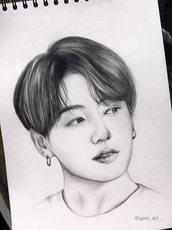 Bts Jungkook Drawing Sketch