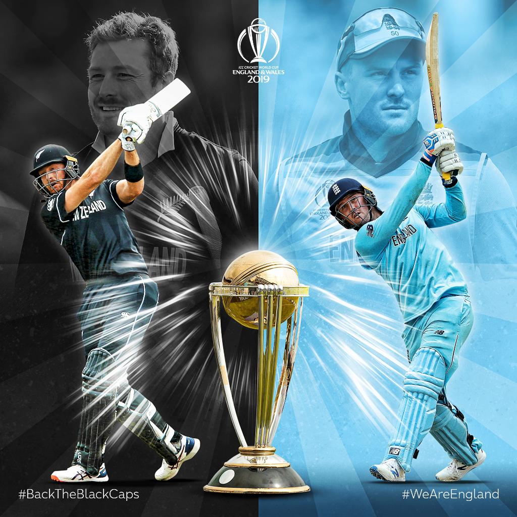AxomToday's tweet photo. আজি বিশ্বকাপ ফাইনেলৰ সন্মুখ সমৰত নিউজিলেণ্ড বনাম আয়োজক দল ইংলেণ্ড । https://t.co/oh9nWv7WHp