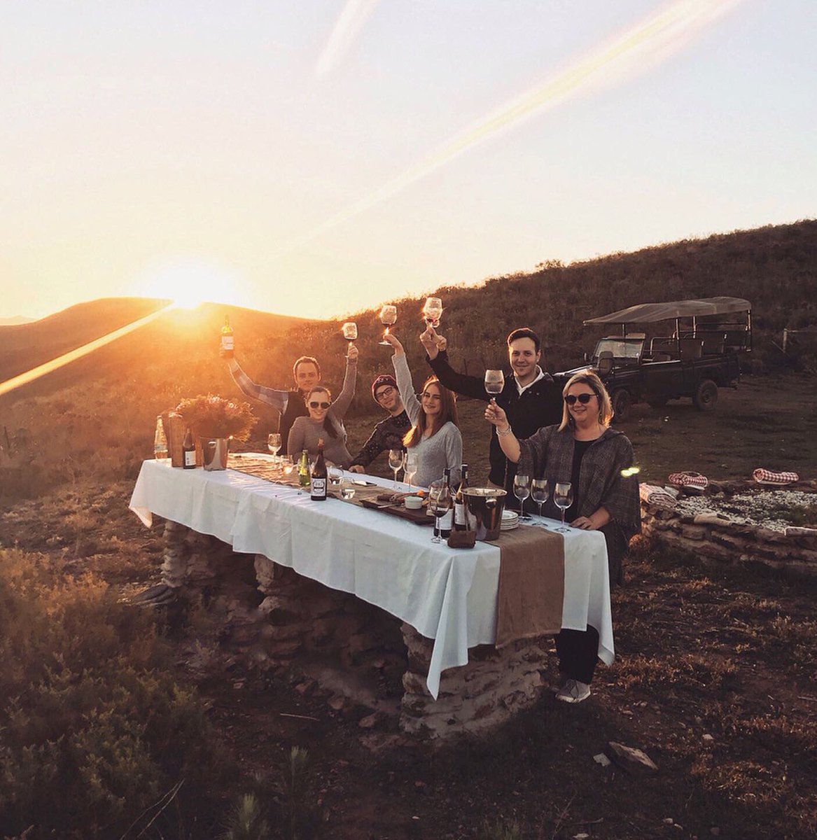 jaredincpt's tweet image. | Jan Harmsgat Country House |⁣
I’m delighted to be back for one of my top 10⁣ wine experiences in South Africa - a sunset 4x4 drive &amp;amp; wine tasting at the legendary @JHGCountryHouse ⁣#southafrica