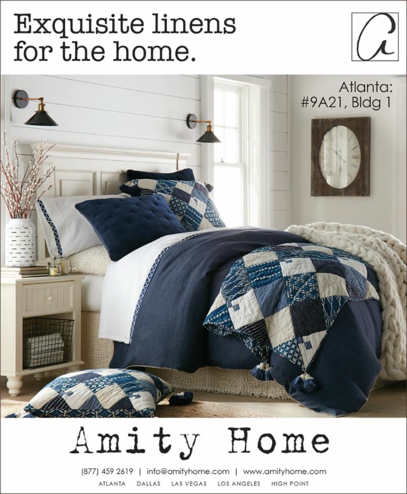 AmityHome's tweet photo. Don't Miss Our New Ira Quilt, On Display At AmericasMart Atlanta! https://t.co/MIn99nmppa https://t.co/cIjCM019TN