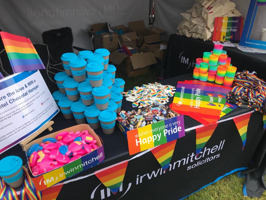hayleytrim's tweet image. Fabulous day at #BristolPride2019 I can’t wait to see all the photos taken by the fabulous visitors to the @irwinmitchell stand #IMEqual #IMatPride 🌈