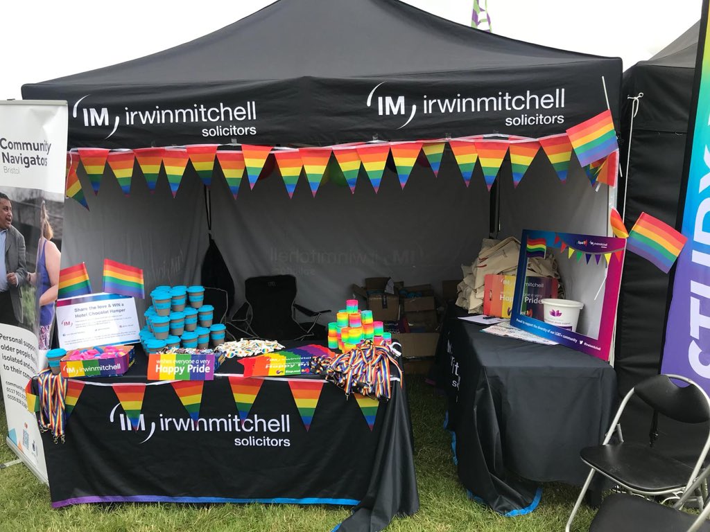 hayleytrim's tweet image. Fabulous day at #BristolPride2019 I can’t wait to see all the photos taken by the fabulous visitors to the @irwinmitchell stand #IMEqual #IMatPride 🌈