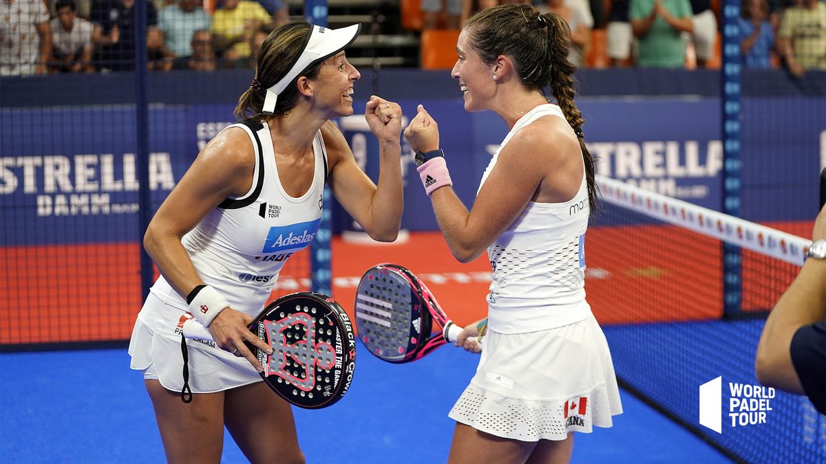 ¡Vuelven a otra final <a href="/WorldPadelTour/">World Padel Tour</a> ¡

 <a href="/martamarreromar/">marta marrero marrer</a> y <a href="/martita_ortega/">Martita Ortega</a> vencen por 6-4 / 2-6 / 6-4 a <a href="/pattytxu/">Patty Llaguno Zielinski</a> y <a href="/eliamatri/">Eli Amatriain</a> 

#WPTValenciaOpen #padel #sports