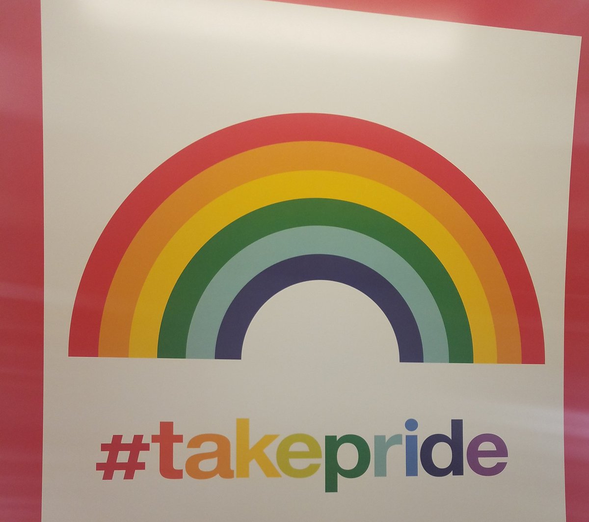 fenzellicious's tweet photo. Way to get your Pride On @Target. #supportpride #retailrules https://t.co/I8QBC10cs6