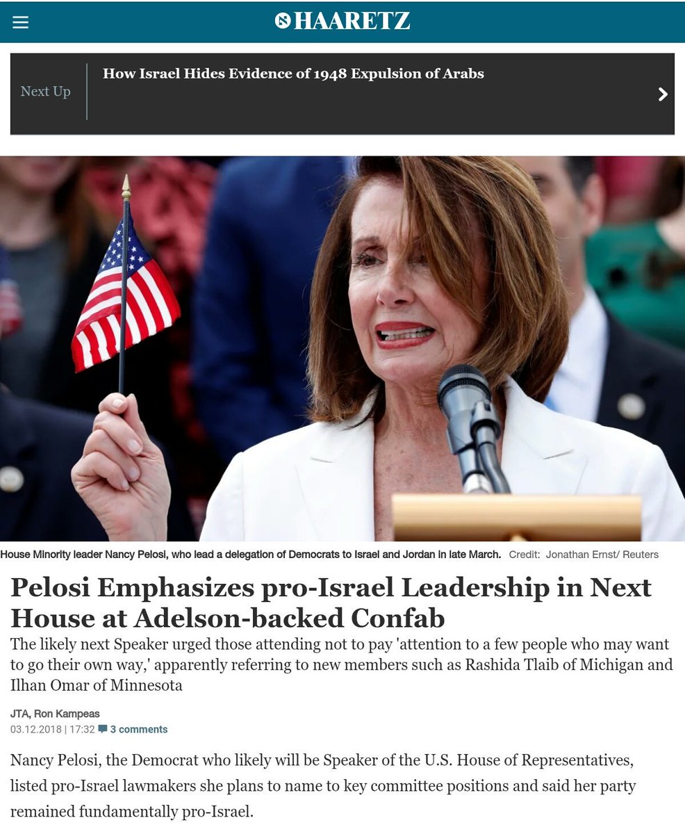 10/x Theory: House Leadership is blocking an impeachment and televised hearings in order to protect Israel.Cc:  @SethAbramson,  @Will_Bunch,  @jennycohn1,  @benFranklin2018
