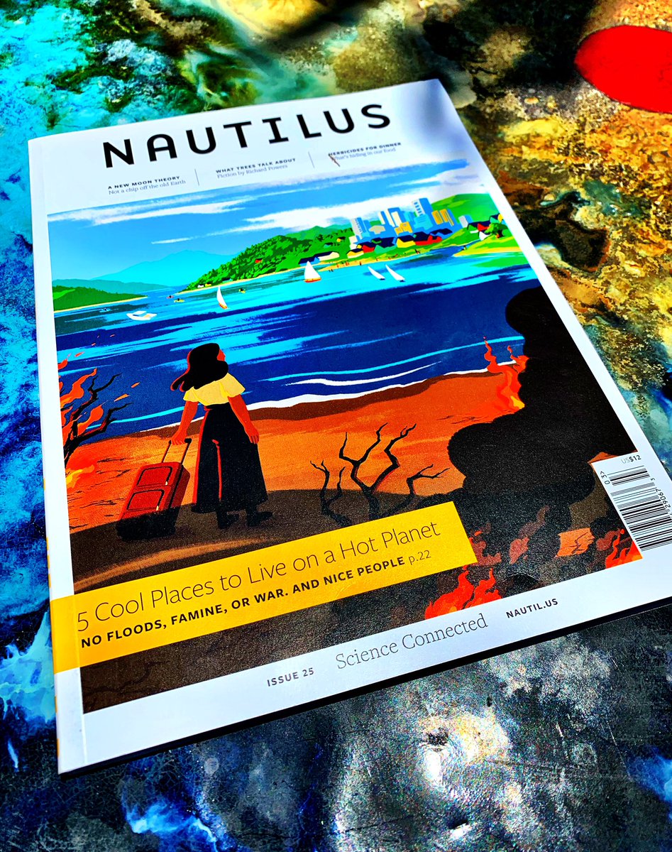 BenLamm's tweet photo. Awesome new issue of @NautilusMag features a guide for where your grandchildren will have to live if we don’t make significant changes. #scienceconnected #climatechange https://t.co/nO6Khcdlgt