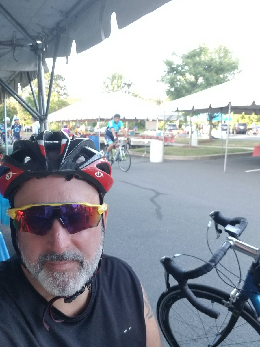 thgaz's tweet photo. Well, I did it! 100 mile ride to raise money for cancer research. A big thanks to the ERRACE staff and volunteers for a wonderful event. Not gonna lie, feeling pretty done in right now. #ERRACE https://t.co/sDghrebtKC