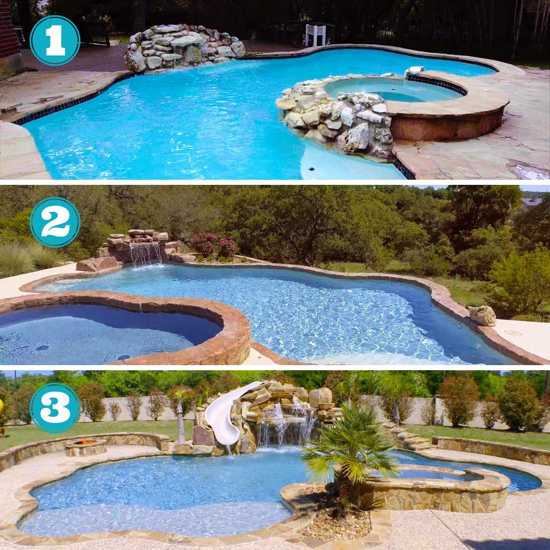 hgtv's tweet photo. Three new pools and a new episode of #PoolHunters tonight at 9:30|8:30c. Reply with your choice: 1, 2, or 3! π§#HGTVPoolParty https://t.co/YrFtu1nBni