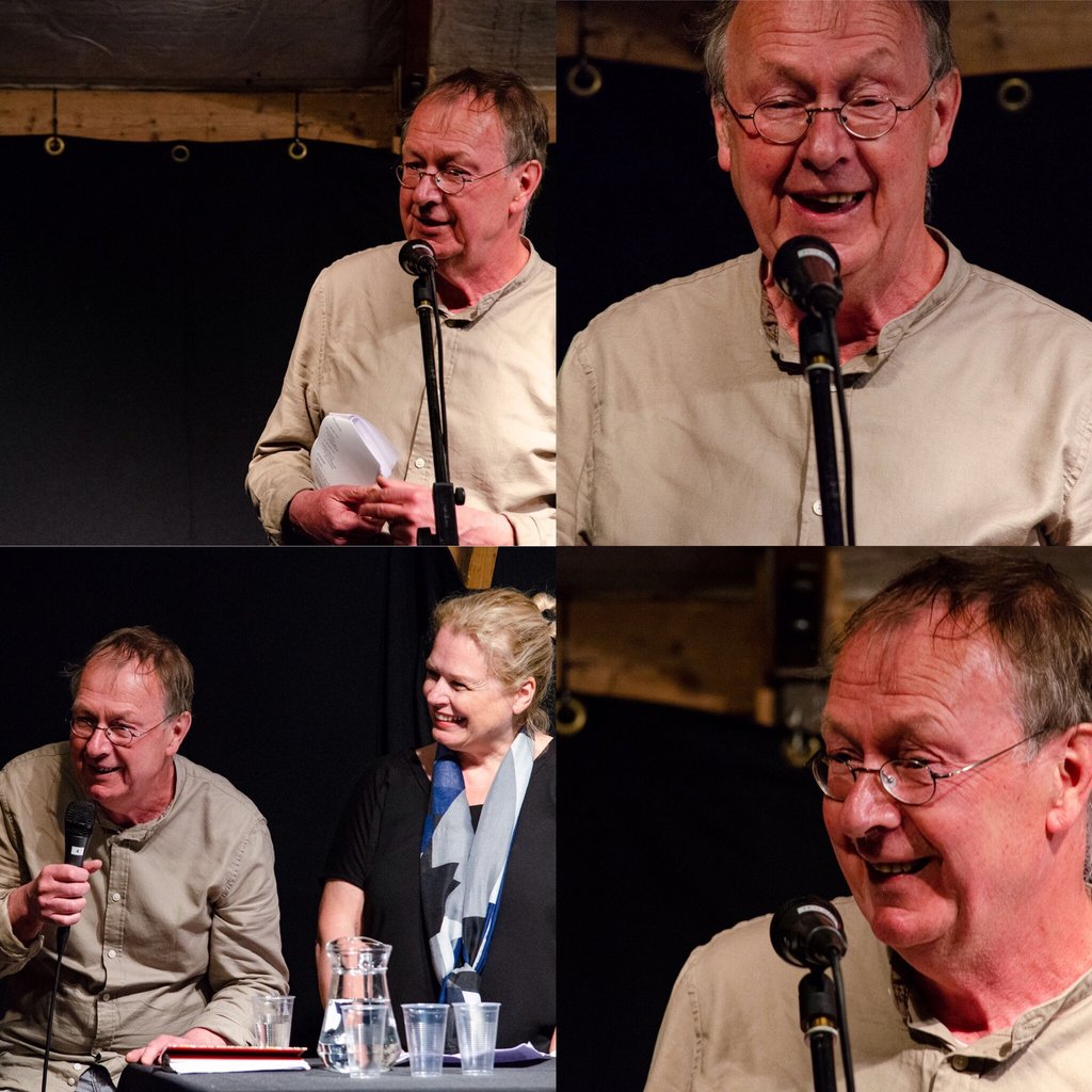 BramRozaFes's tweet photo. Genieten van de humor en gedichten van Levi Weemoedt. #leviweemoedt #bramroza #bramrozafestival #hoekschewaard #nieuwbeijerland https://t.co/0EHm4wEdAc