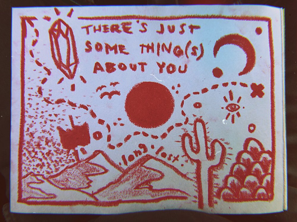 heyglorydaze's tweet photo. a visual poem:  “soft soul kickin’ up red dust at sundown” https://t.co/7domLYPTqv